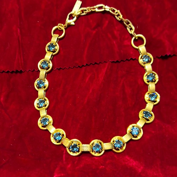 Anthropologie Jewelry - Anthropologie Tova Swarovski Crystal Haute Couture Choker